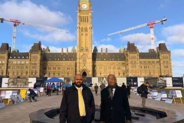 கனேடிய நாடாளுமன்ற உறுப்பினர்களோடு கலந்துரையாடலில் பங்கேற்ற சுமந்திரன் மற்றும் சாணக்கியன்