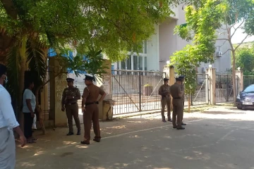 யாழ். நீதிமன்ற வளாகத்திற்கு பலத்த பாதுகாப்பு