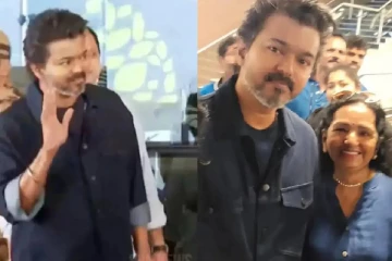 மகனுக்காக மேடையில் பாடிய ஷோபா - வைரலாகும் விஜய்யின் ரியாக்சன்