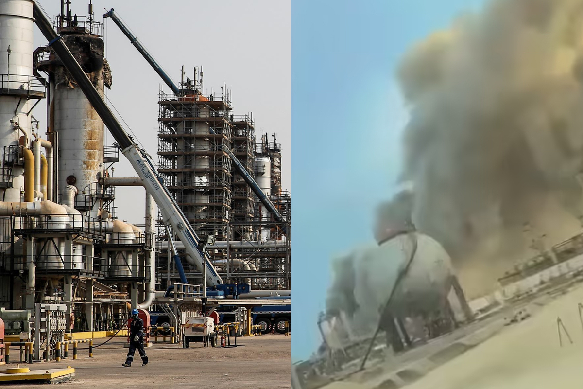 சவுதி எண்ணெய் சுத்திகரிப்பு நிலையம் மீது தாக்குதல் | Drone Attack On Saudi Oil Refinery சவுதி எண்ணெய் சுத்திகரிப்பு நிலையம் மீது தாக்குதல் | Drone Attack On Saudi Oil Refinery