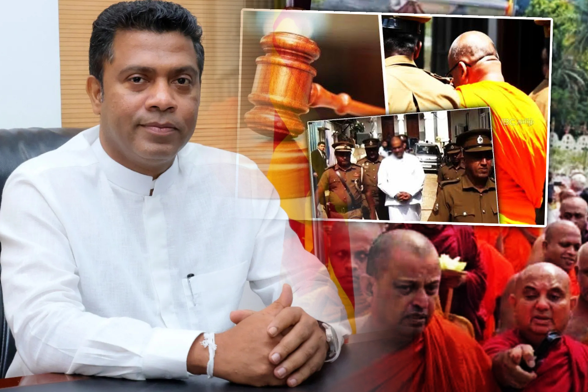 ஞானசார தேரருக்குச் சிறைச்சாலை ஆடை அணிவிக்கப்பட்ட விவகாரம்! அமைச்சர் நளிந்த வெளியிட்டுள்ள அறிவிப்பு