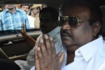 இருகரம் கூப்பி வாக்கு சேகரித்த விஜயகாந்த்: தொண்டர்கள் உற்சாகம்