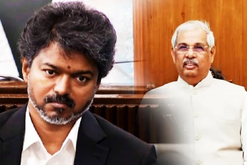 முதல்வர் விஜய்யின் அதிகாரப்பூர்வ கூட்டத்தில் தனியார் நபர்கள்! நடவடிக்கை கோரும் பா.ஜ.க