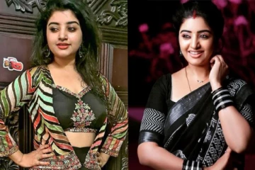 நடிகருடன் திருமணத்திற்கு பின் ஓட்டலில் நடிகை மகாலட்சுமி - வைரலாகும் வீடியோ!