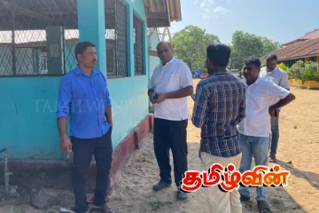 மாவிலாறு அணைக்கட்டு உடைப்பு - வாகரை பகுதிக்கு சிறிநாத் எம்.பி விஜயம்