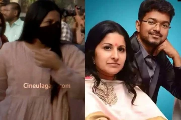 இதற்கு மட்டும் வெளியே வந்துள்ளாரே நடிகர் விஜய்யின் மனைவி! இணையத்தில் வைரலாகும் வீடியோ