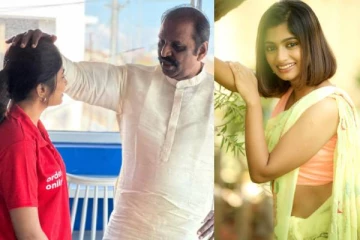 இப்படித்தான் ஆரம்பிப்பார்!! வைரமுத்துடன் நடிகை வெளியிட்ட புகைப்படம்!! எச்சரித்த பாடகி