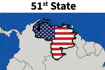வெனிசுலாவை 51-வது மாநிலமாகச் சித்தரித்த டொனால்ட் ட்ரம்ப்