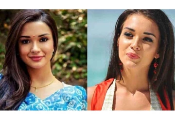 உள்ளாடையுடன் நிகழ்ச்சிக்கு வந்த எமிஜாக்சன்  - வைரலாகும் புகைப்படம் - ஷாக்கான ரசிகர்கள்