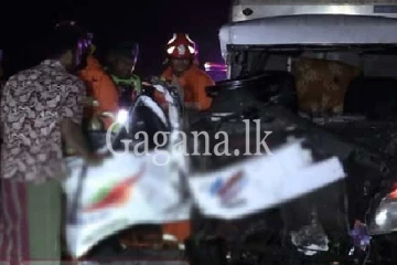 දක්ෂිණ අධිවේගයේ තවත් බිහිසුණු අනතුරක්.