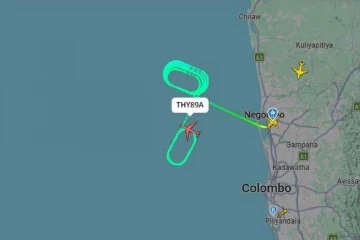කටුනායකින් පිටත් වූ TK-731 යානයට අහසේදී වූ මාරක අනතුර - පැය තුනක බියකරු අවෑමකින් පසු යානය බස්සයි
