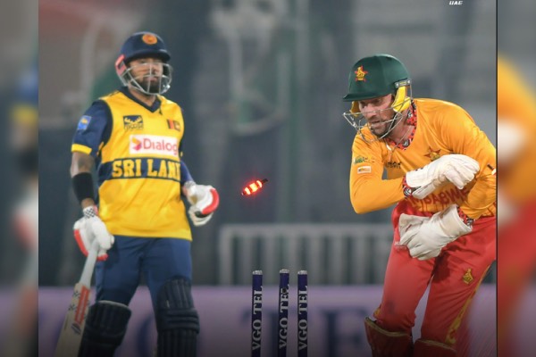 முத்தரப்பு டி20 கிரிக்கெட் போட்டி: இலங்கையை வீழ்த்தி ஜிம்பாப்வே அபார வெற்றி | Triseries Zimbabwe Beats Sri Lanka By 67 Runs முத்தரப்பு டி20 கிரிக்கெட் போட்டி: இலங்கையை வீழ்த்தி ஜிம்பாப்வே அபார வெற்றி | Triseries Zimbabwe Beats Sri Lanka By 67 Runs