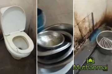 மட்டக்களப்பில் மலசலகூடத்தில் உணவு தயாரித்த உரிமையாளர் கைது