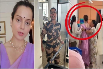 கங்கனா ரணாவத்தின் கன்னத்தில் அறைந்த காவலர் பணி இடைநீக்கம்!