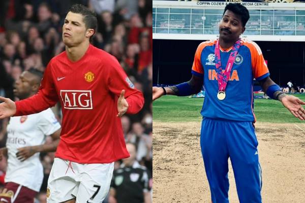 Cristiano Ronaldo/Hardik Pandya