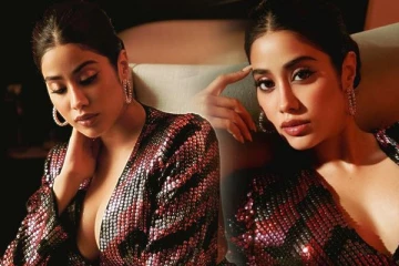 நடிகை ஸ்ரீதேவியின் மகளா இது..! மார்டன் உடையில் அசத்தும் பாலிவுட் நடிகை ஜான்வி கபூர்..