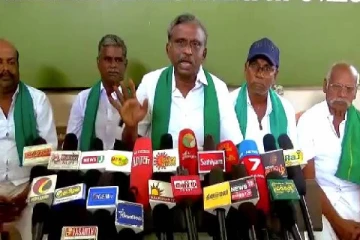 சுதந்திர தினம் அன்று விவசாயிகள் உண்ணாவிரத போராட்டம் - பி.ஆர்.பாண்டியன்