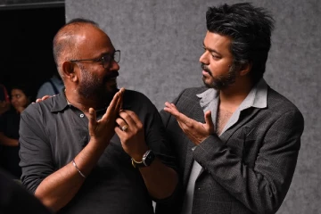 GOAT படத்தின் போஸ்ட் ப்ரொடக்ஷன் விறுவிறுப்பு.. வெங்கட் பிரபு வெளியிட்ட ஸ்டில்கள்