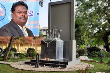 முள்ளிவாய்க்கால் தூபியுடன் தொடர்புபடுத்தி விசமப் பிரசாரம் : குற்றச்சாட்டை மறுக்கும் பேராசிரியர்