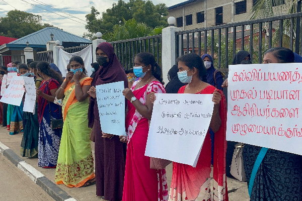 உறுதியான தீர்வு கிடைக்கும் வரை போராட்டம் தொடரும் - வடமாகாண முன்பள்ளி ஆசிரியர்கள் சங்கம் தெரிவிப்பு - ஐபிசி தமிழ்