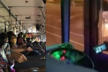 பயணிகளின் உயிரை பணயம் வைத்த சாரதி! சமூக வலைத்தளத்தில் வெளியான காணொளி