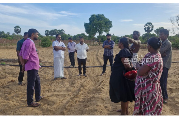 தர்மக்கேணி விவசாயிகளுடன் சிறீதரன் எம்.பி சந்திப்பு | Sridharan Mp Meets Dharmakeni Farmers
