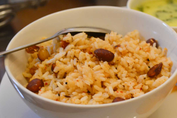 30 நிமிடத்தில் வேர்க்கடலை சாதம் செய்வது எப்படி? | How To Make Peanut Rice