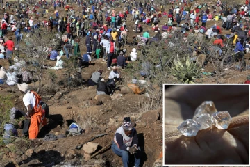 கிராமம் முழுக்க வைரம்! தோண்டி எடுக்க குவிந்த ஆயிரக்கணக்கான மக்கள்