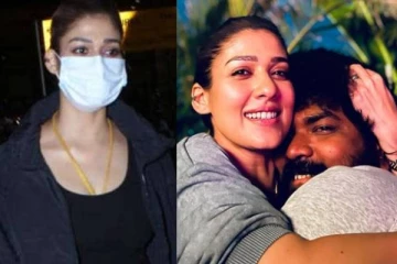 ஒருவாரம் கூட பிரிந்து வாழ முடியாது? கணவரை பார்க்க விமானத்தில் பறந்த நடிகை நயன்தாரா.