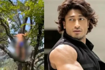 உடலில் துணியே இல்லாமல் துப்பாக்கி வில்லன் செய்த செயல்