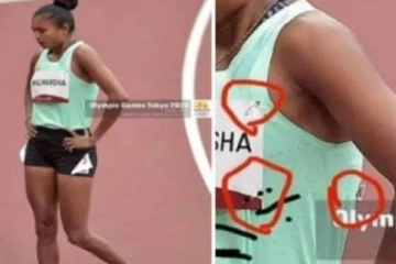 ஒலிம்பிக் போட்டியில் ‘பின்’ குத்திய இலங்கை வீராங்கனை