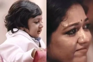 பெயர் சூட்டு விழாவில் கணவனை நினைத்து கதறி அழுத நடிகை