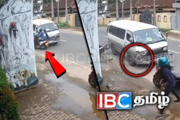 யாழில் மோட்டார் சைக்கிளை மோதித் தள்ளிய ஹையேஸ் ரக வாகனம்! இருவர் படுகாயம்