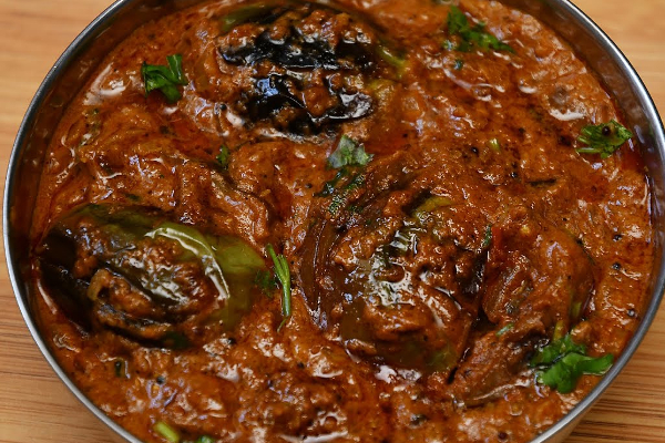 Chef Venkatesh Bhat: எண்ணெய் கத்தரிக்காய் குழம்பு - பத்தே நிமிட ரெசிபி | Venkatesh Bhat Makes Ennai Kathirikai Gravy