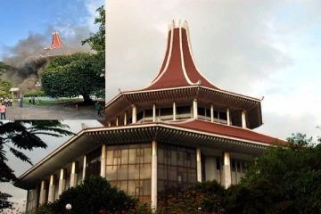 கொழும்பு - புதுக்கடை நீதிமன்றத்தில் தீப்பரவல்