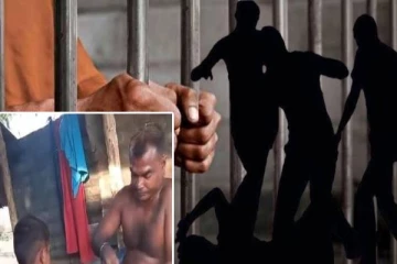 நான்கு வயது சிறுமியை கொடூரமாக தாக்கிய தந்தை ; சிறையில் சக கைதிகள் தாக்குதல்