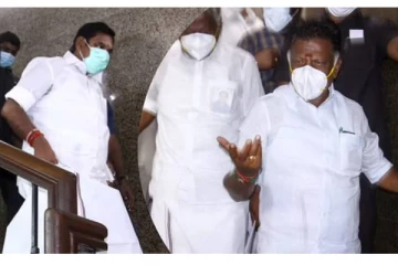 தமிழகத்தின் எதிர்கட்சி தலைவர் யார்? ஓபிஎஸ்-ஈபிஎஸ் இடையே கடும் வாக்குவாதம்:தொண்டர்கள் செய்த செயலின் வீடியோ காட்சி