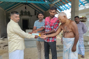 கிளிநொச்சியில் உள்ள 11 இந்து ஆலயங்களிற்கு 1.2 மில்லியன் நிதியுதவி (Video)