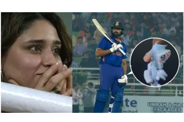 காயத்துடன் விளையாடிய ரோகித் ஷர்மாவை குறித்து மனைவி உருக்கமான பதிவு...!