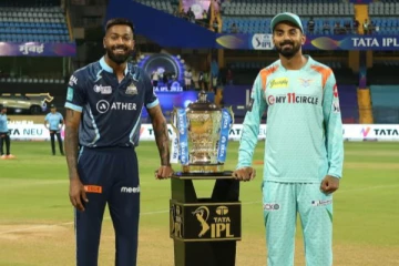 குஜராத்- லக்னோ அணிகள் மோதும் 4-வது போட்டி : டாஸ் வென்று பந்து வீச்சு தேர்வு செய்தது குஜராத் டைடன்ஸ் அணி