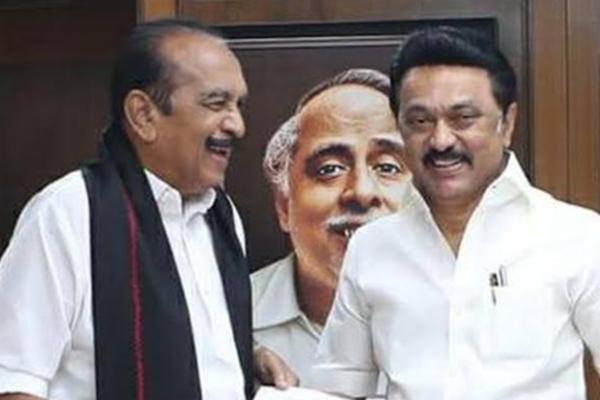 முதமைச்சர் மு.க.ஸ்டாலின் பதவிக்கு வந்த நாளில் இருந்து இதுவரை ஓய்வெடுக்கவில்லை - வைகோ..! - தமிழ்நாடு