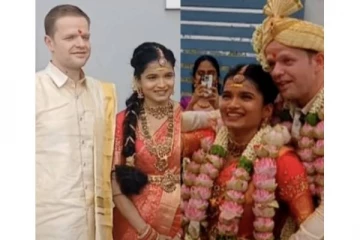 நெதர்லாந்து காதலரை கரம்பிடித்த தமிழ்ப்பெண்! திருமணத்தில் இணைந்த 5 ஆண்டு காதல்