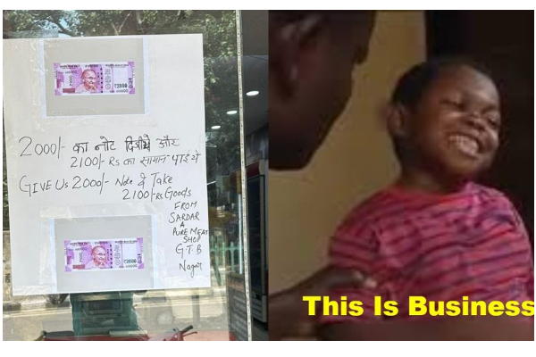 ரூ.2000 கொடுத்தால் ரூ.2100க்கு இறைச்சி; இதுதான் சரியான நேரம் - லாபம் குவிக்கும் வியாபாரி! | 2000 Note You Can Buy Meat For 2100 Delhi ரூ.2000 கொடுத்தால் ரூ.2100க்கு இறைச்சி; இதுதான் சரியான நேரம் - லாபம் குவிக்கும் வியாபாரி! | 2000 Note You Can Buy Meat For 2100 Delhi