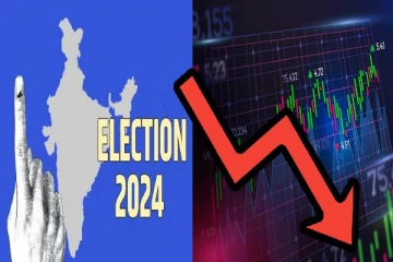 இந்திய தேர்தல் வாக்கு எண்ணிக்கையின் எதிரொலி: பங்குச்சந்தையில் கடும் சரிவு