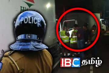 உத்தரவை மீறி பயணித்த பாரவூர்தி : காவல்துறையினர் மேற்கொண்ட அதிரடி நடவடிக்கை