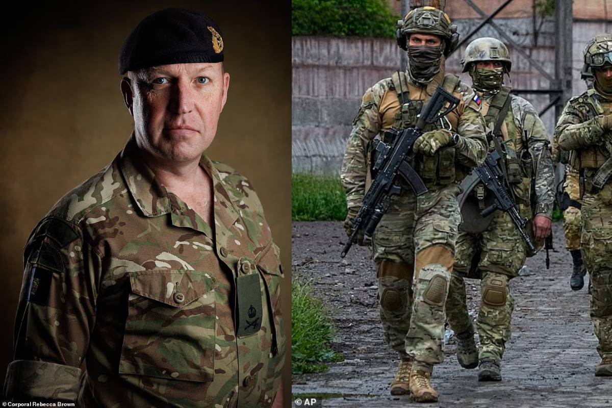 Uk general Mike Elviss warning about russian army