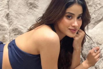 ட்ரெண்டி உடையில் ஜான்வி கபூர் அழகிய போட்டோஷூட்