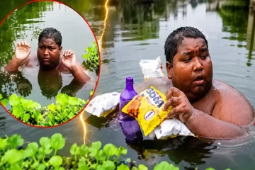 உடலில் கடுமையான எரிச்சல் ; ஒரு மாதமாக நீருக்குள்ளேயே இருக்கும் சிறுவன்! விசித்திர சம்பவம்