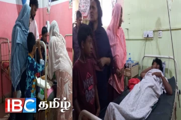 இரண்டு குடும்பங்களைச் சேர்ந்த 18 பேர் திடீரென வைத்தியசாலையில் அனுமதி