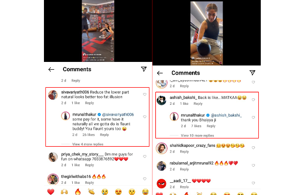 அதை கொஞ்சம் குறைங்க மேடம்: அந்த மாதிரி கேட்டவருக்கு நடிகை சொன்ன பதில் | Mrunal Thakur Reply To Body Shaming